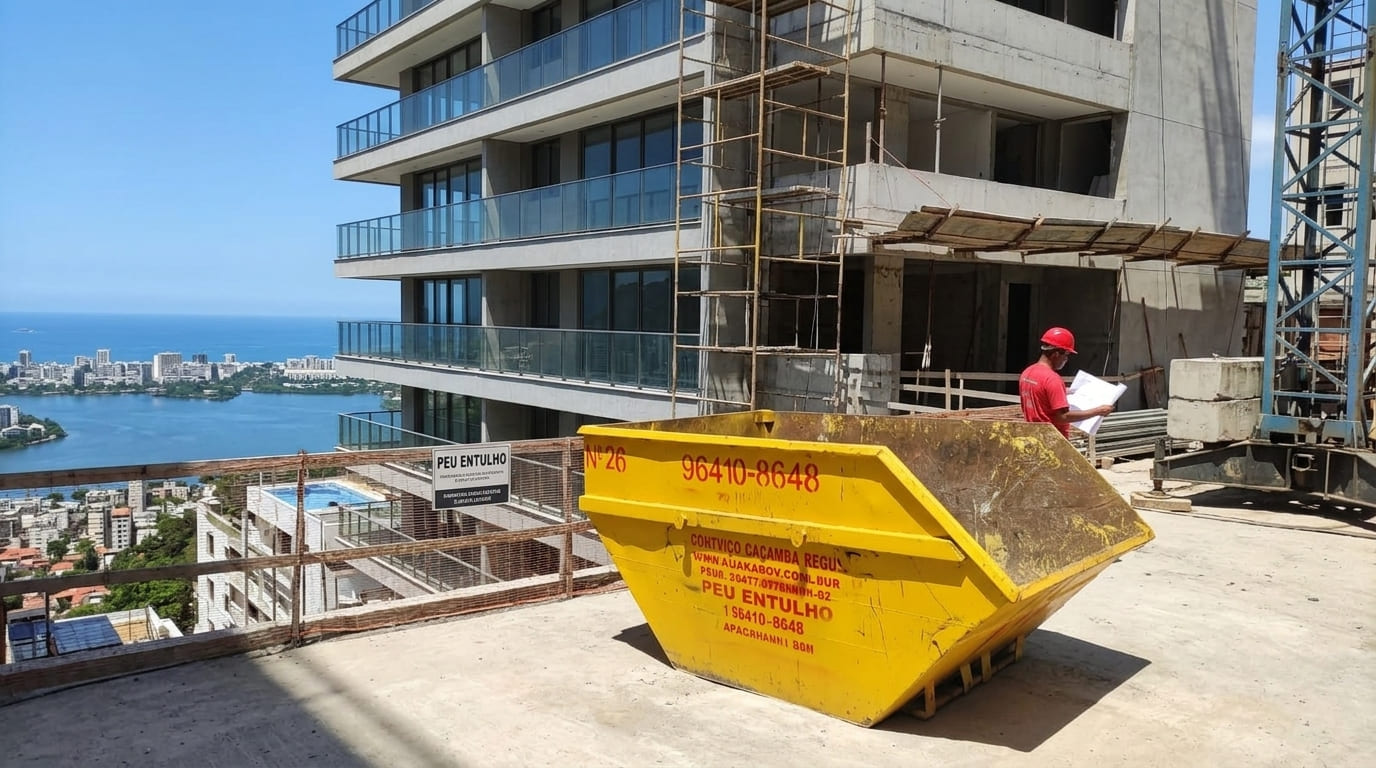 Serviço Especializado de Caçambas RJ em Cordovil Rio de Janeiro