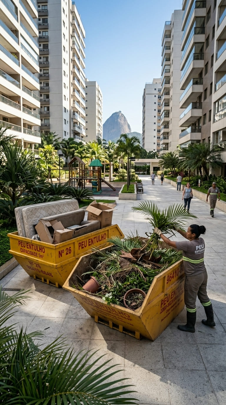 Caçambas RJ em Brás de Pina RJ