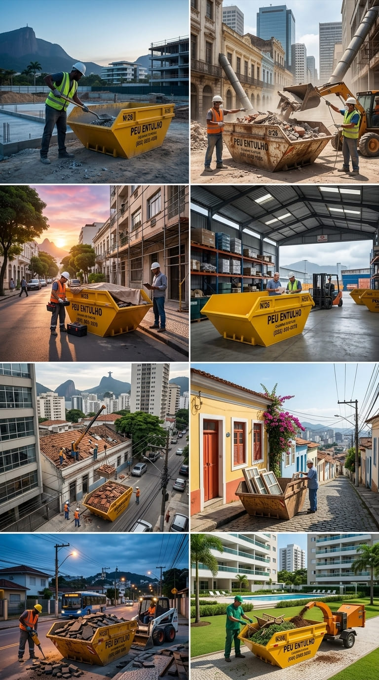 Soluções em Caçambas RJ em Irajá Rio de Janeiro